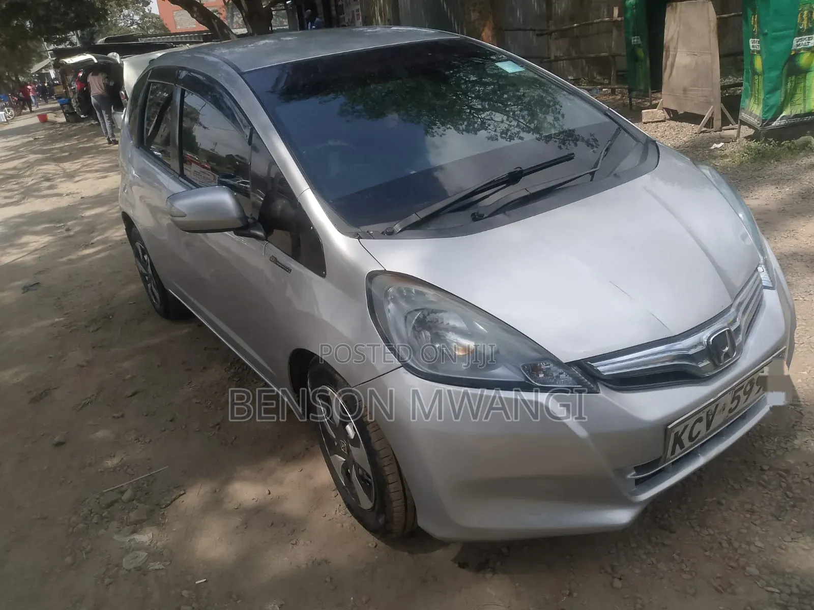 Honda Fit 2012 Silver