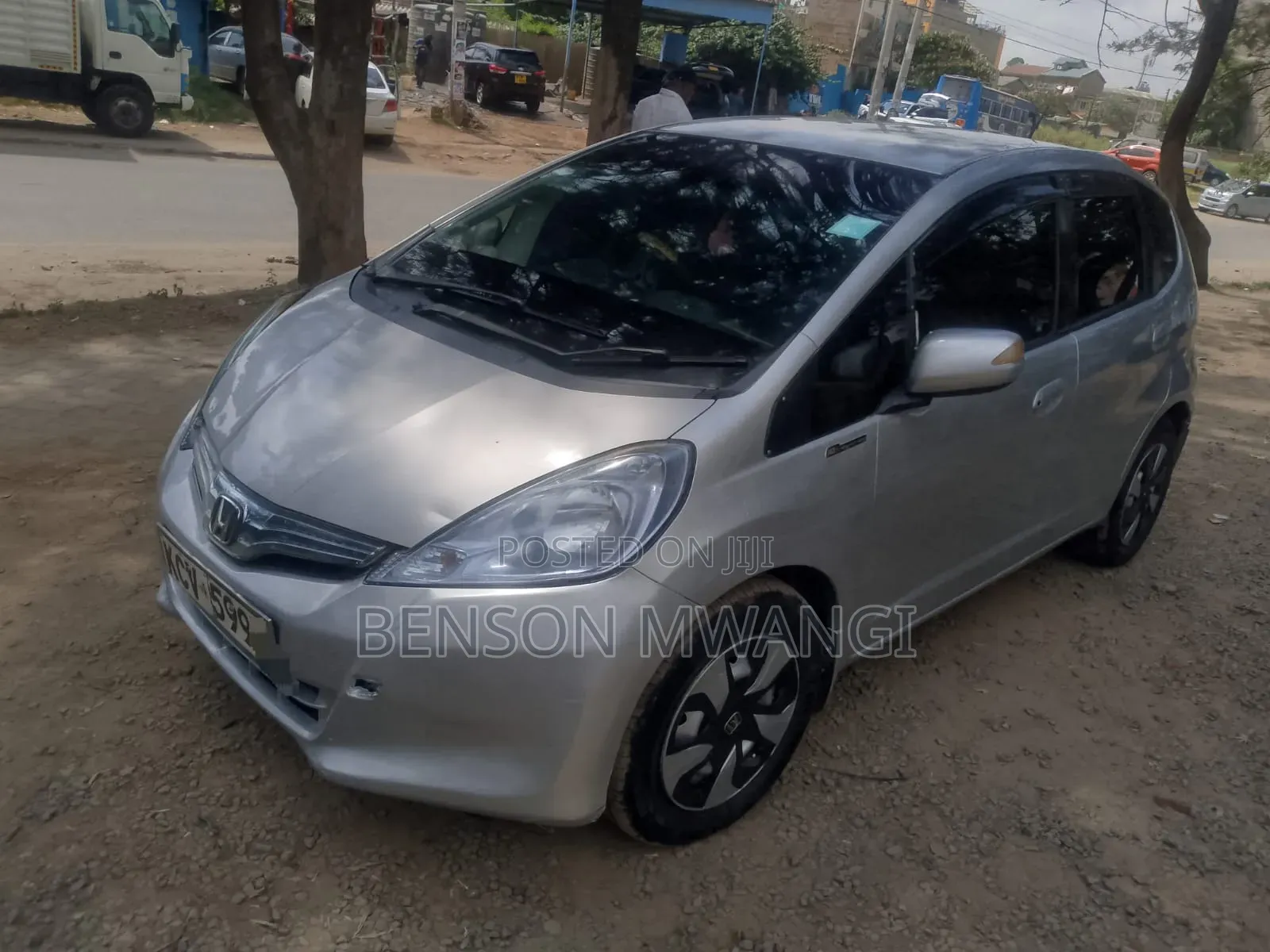 Honda Fit 2012 Silver
