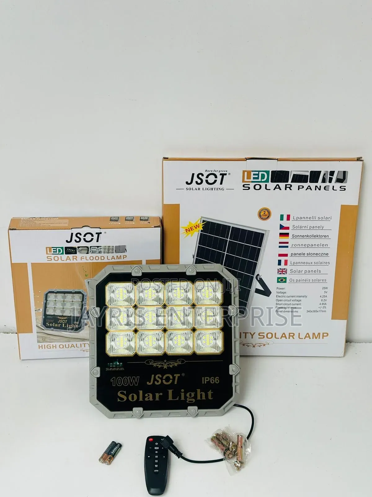 *Jsot Solar * *The Best Quality Solar Light* *100wats