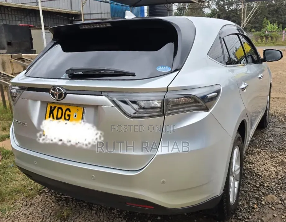 Toyota Harrier 2015 Silver