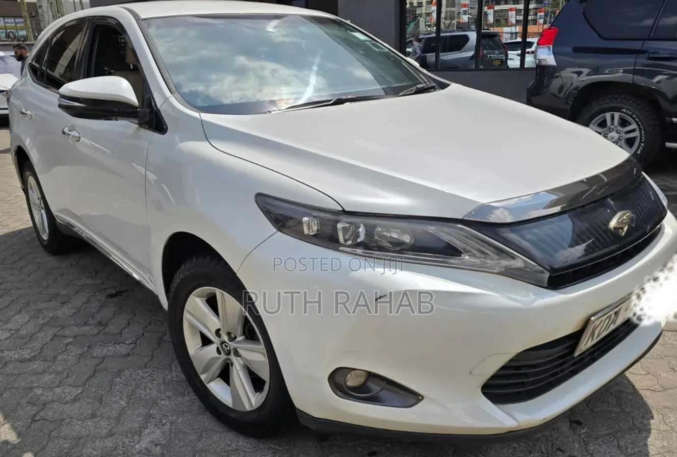 Toyota Harrier 2014 White