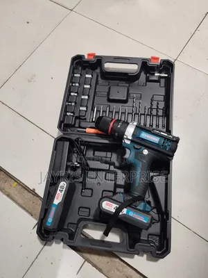 48v Bosch Cordless Drill With Metallic Chuck
