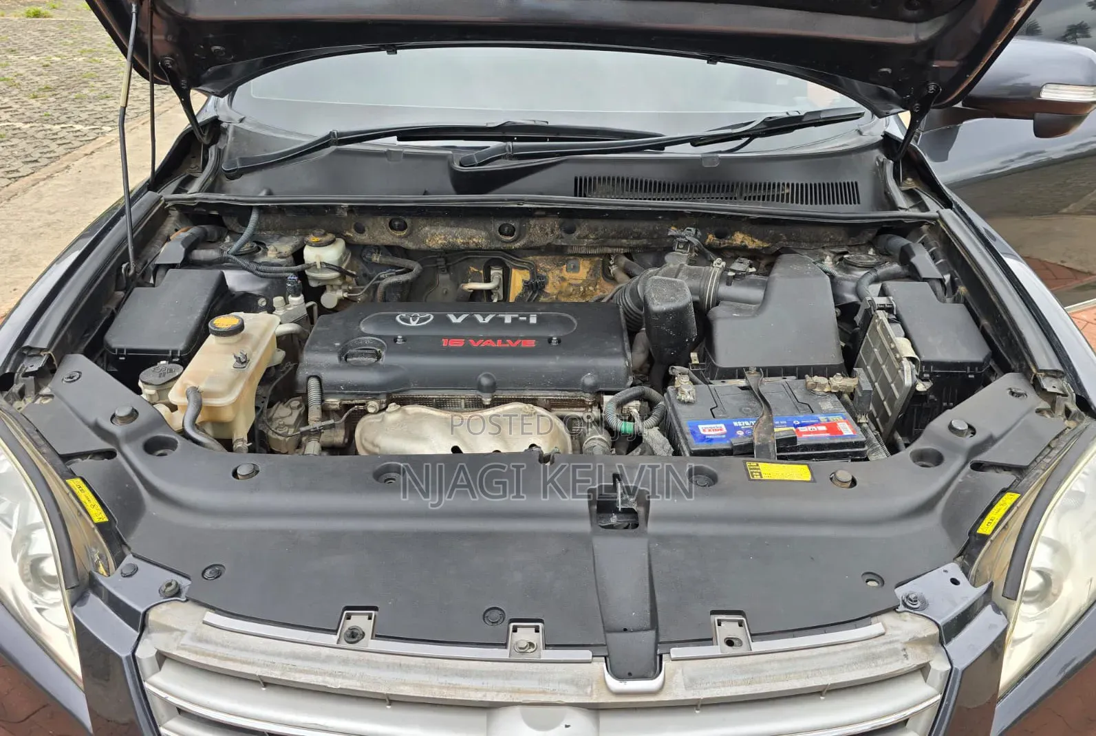Toyota Vanguard 2012 Gray