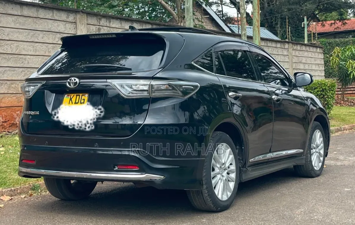 Toyota Harrier 2015 Black