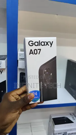 New Samsung Galaxy A07 4G 128 GB Black