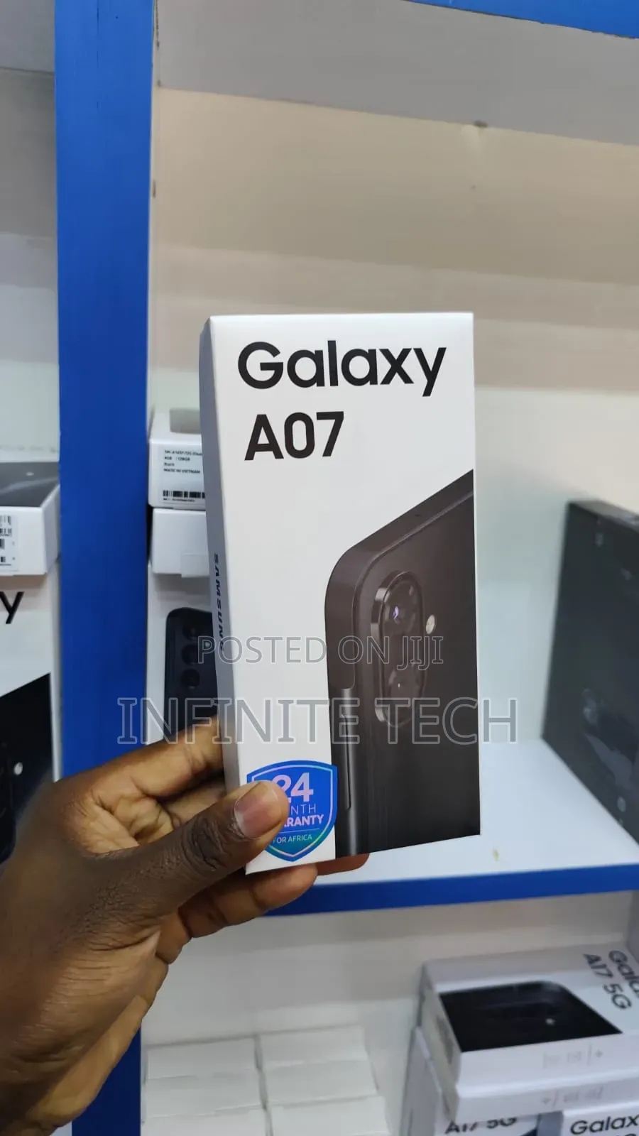 New Samsung Galaxy A07 4G 128 GB Black