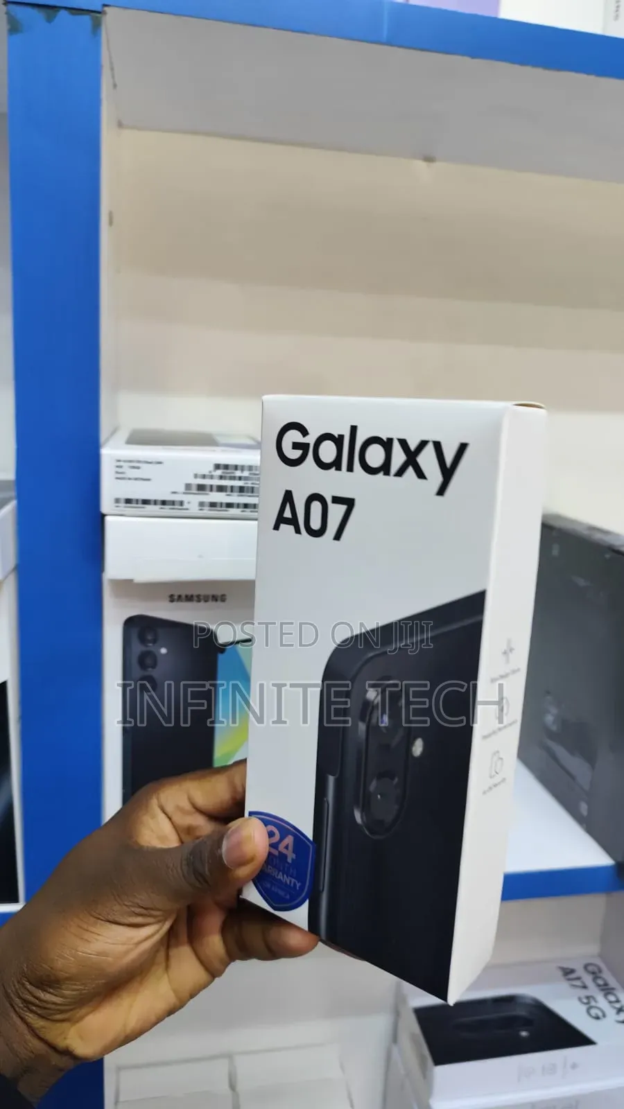 New Samsung Galaxy A07 4G 128 GB Black