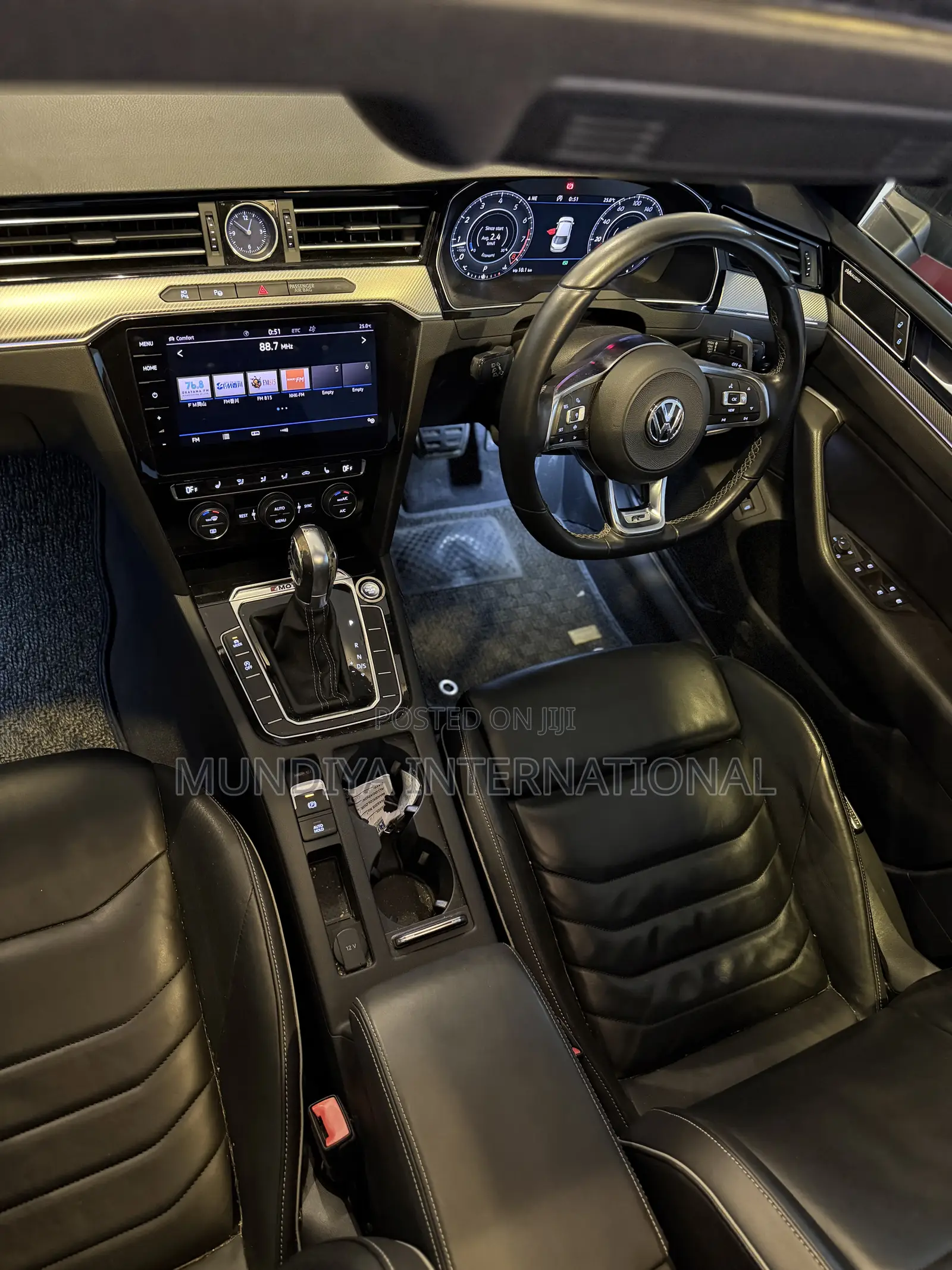 Volkswagen Arteon 2.0T SE R-Line w/19 AWD 4MOTION 2019 Black