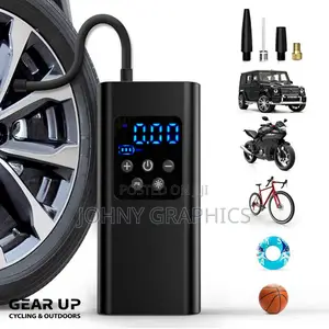 Digital Cordless Tyre Inflator / Handheld Car Air Compressor