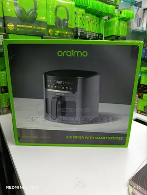 Oraimo Nutrifry S1 Ultra 6l App Control Full Touchscreen Air Fryer