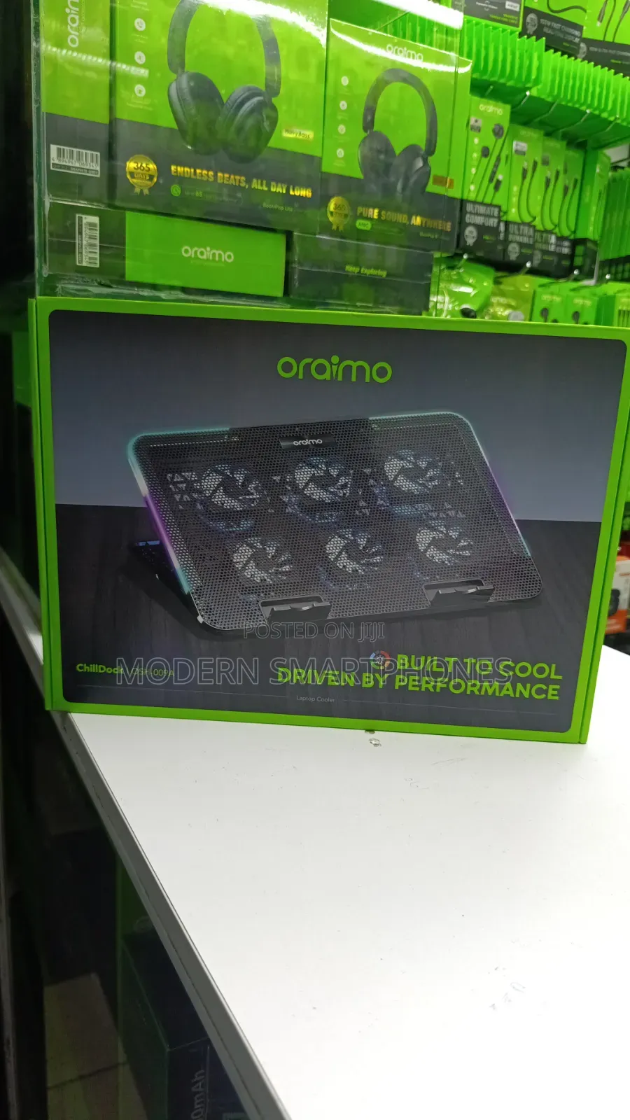 Oraimo Chilldock Dual Usb Ports Laptop Cooler
