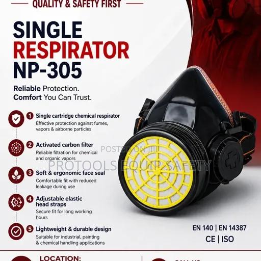 Np305 Single Gas Mask - thumbnail 2