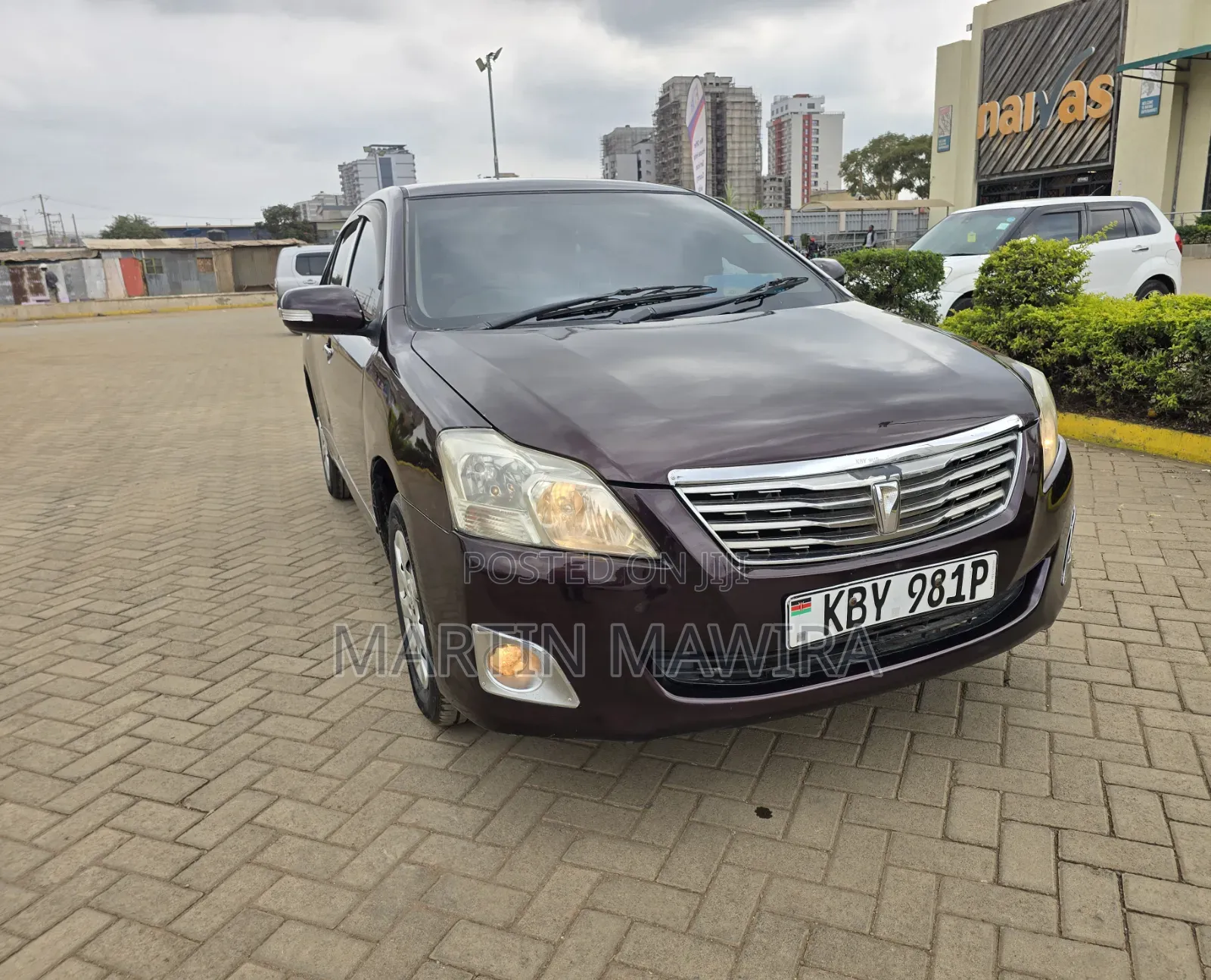 Toyota Premio 2007 Maroon