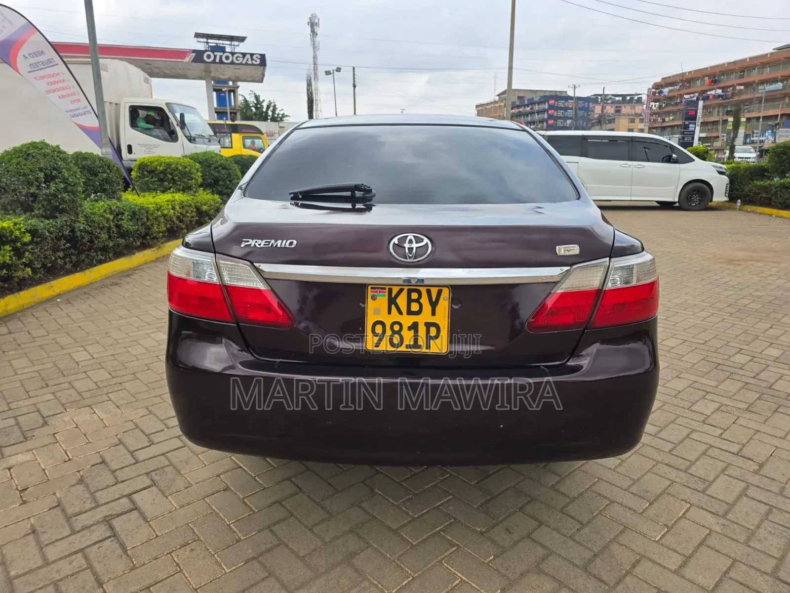 Toyota Premio 2007 Maroon