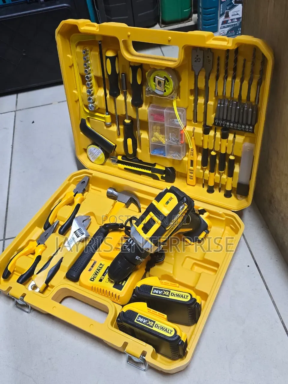 Dewalt 36v Cordless Toolkit 108pcs Set