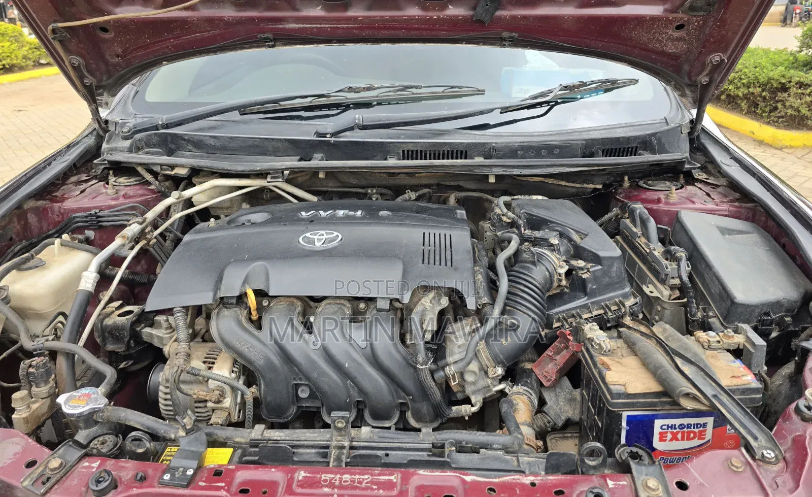 Toyota Premio 2007 Maroon