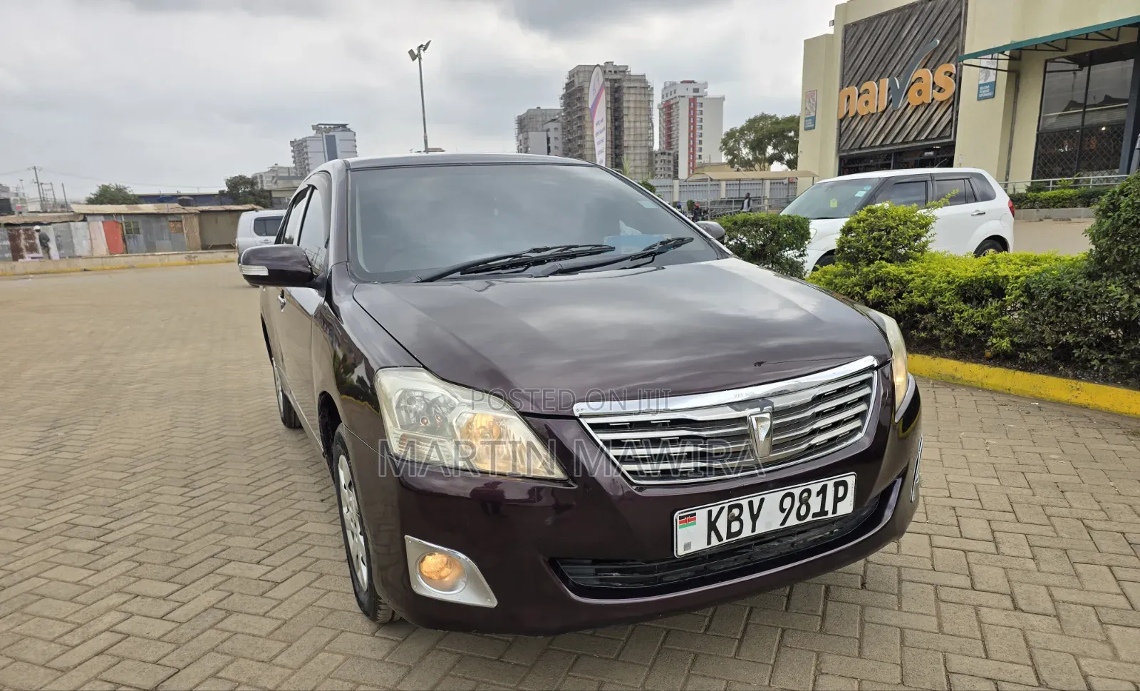 Toyota Premio 2007 Maroon