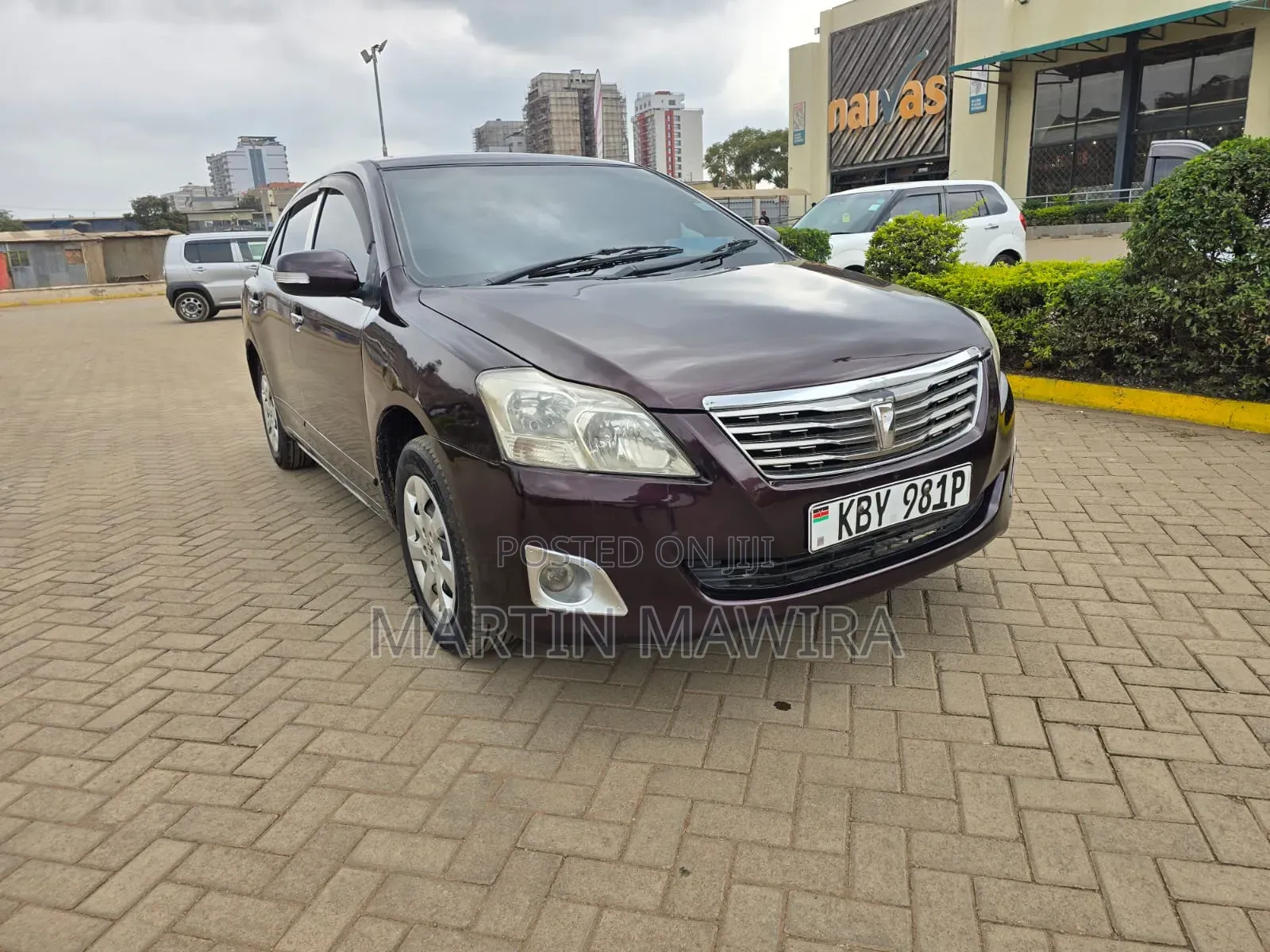 Toyota Premio 2007 Maroon