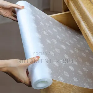 Snow Flakes Pattern Kitchen Drawer Liners
