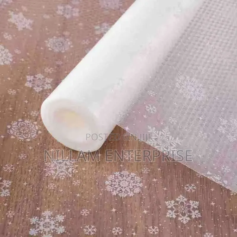 Snow Flakes Pattern Kitchen Drawer Liners