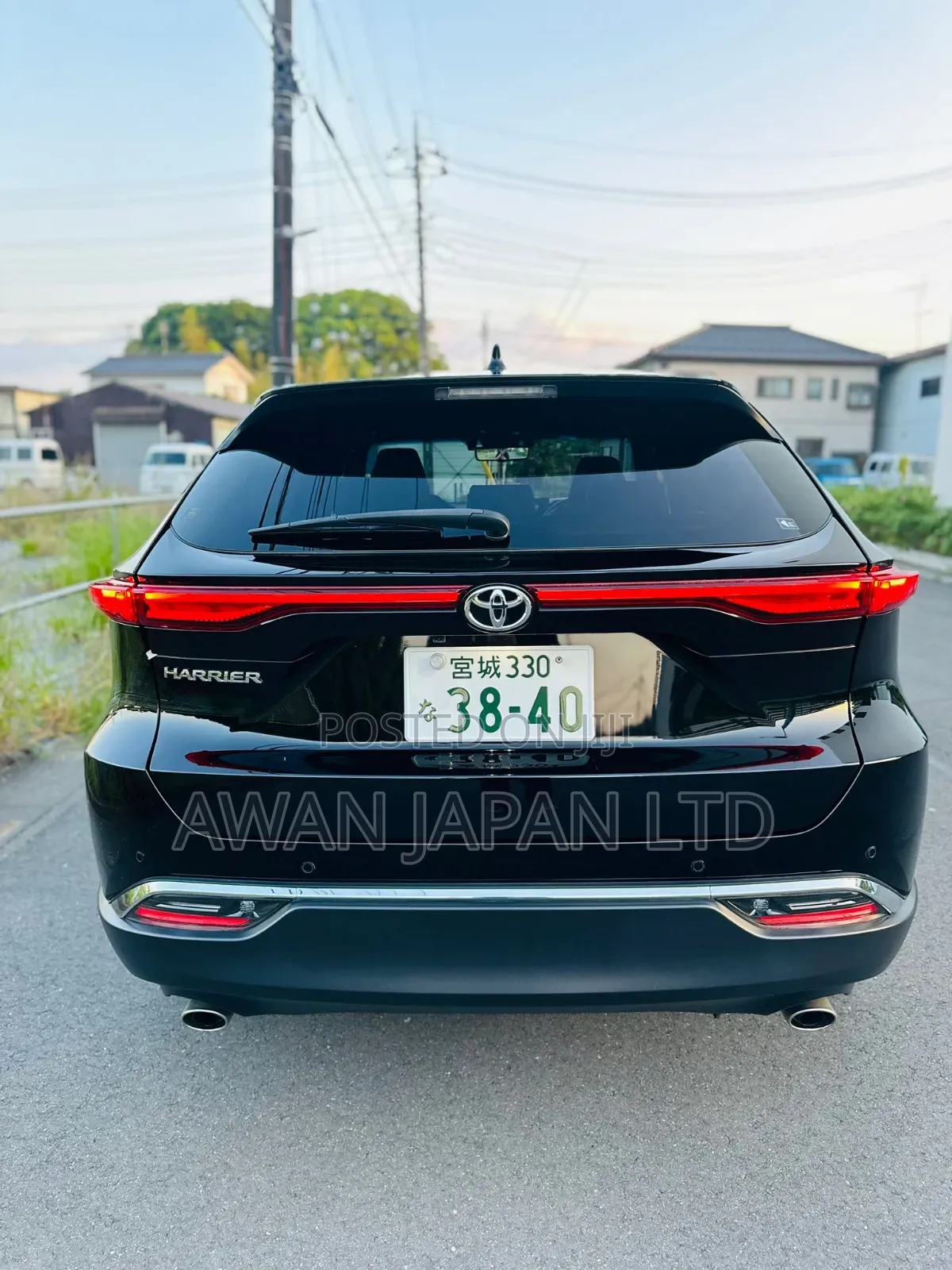Toyota Harrier 2020 Black