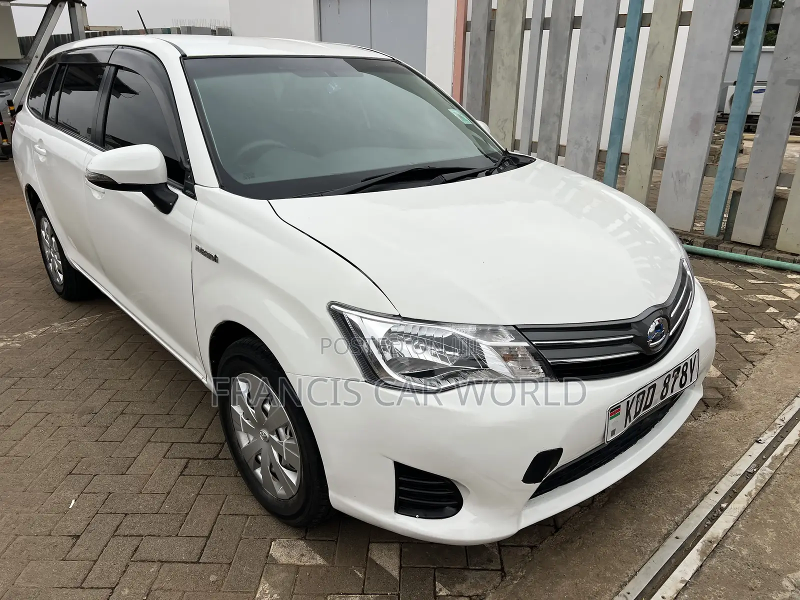 Toyota Corolla Fielder 2014 White