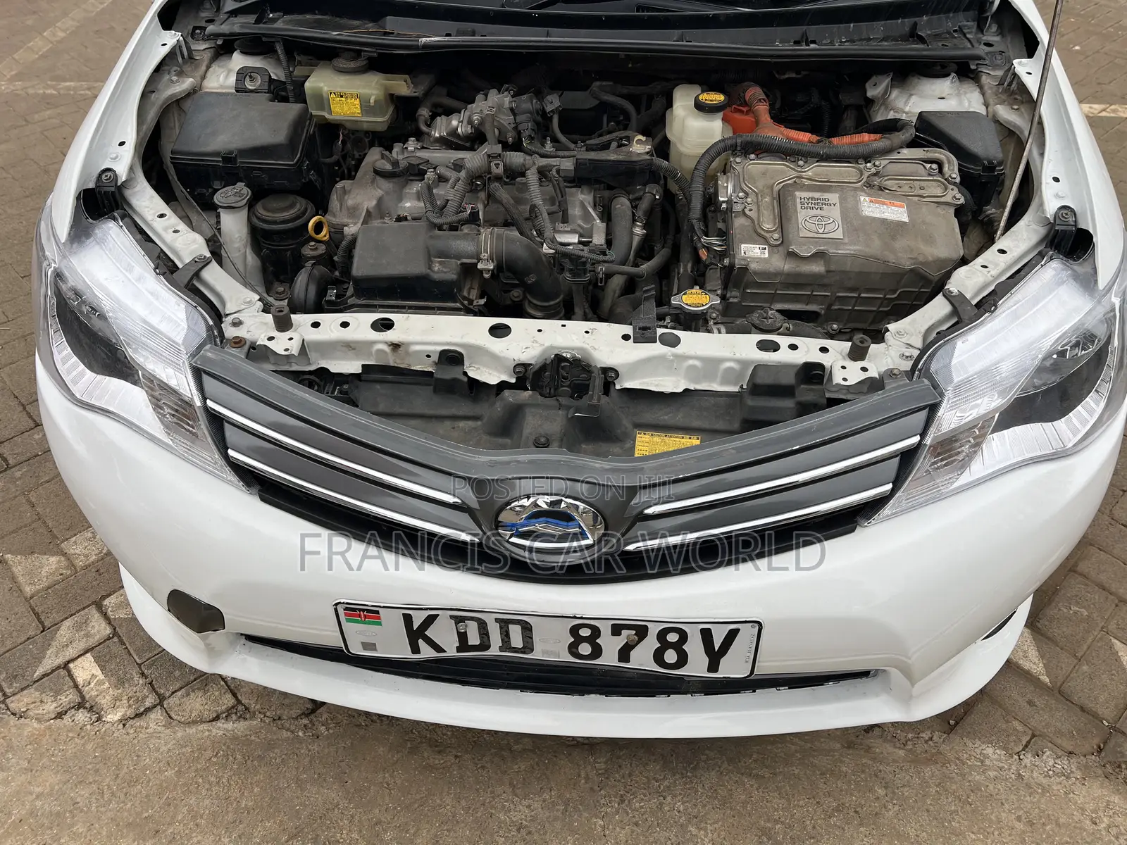 Toyota Corolla Fielder 2014 White