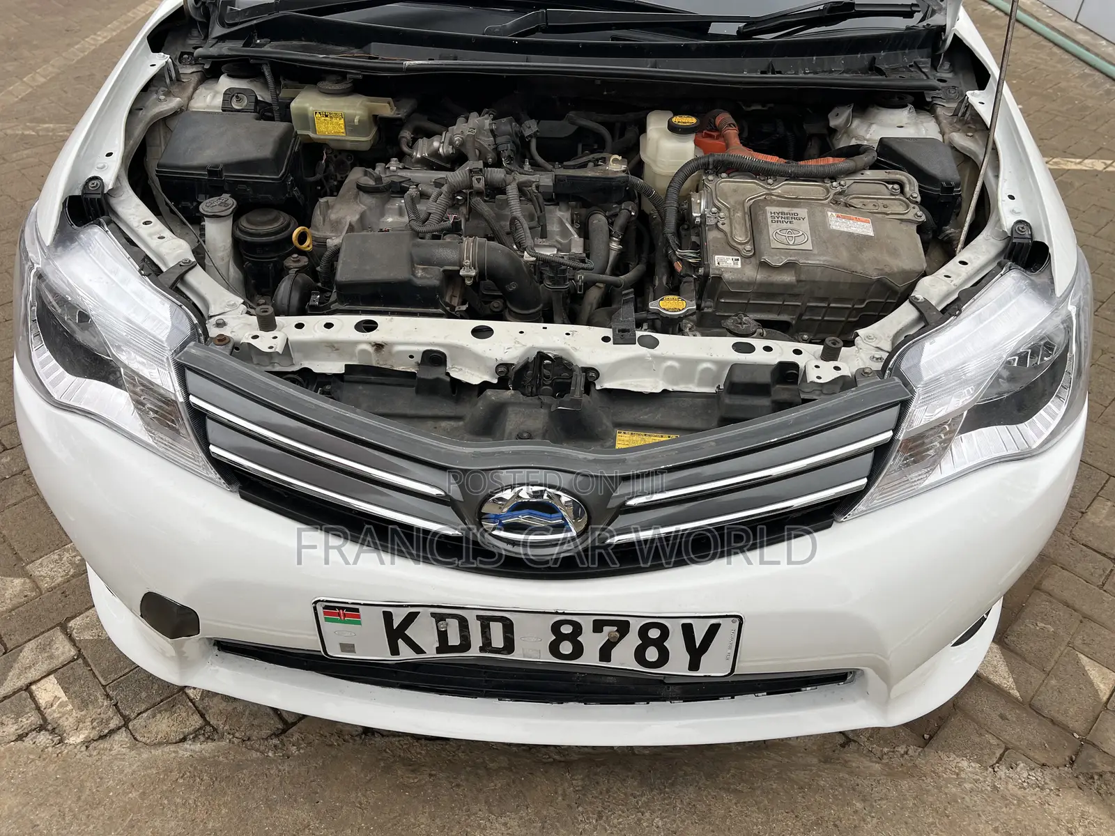 Toyota Corolla Fielder 2014 White