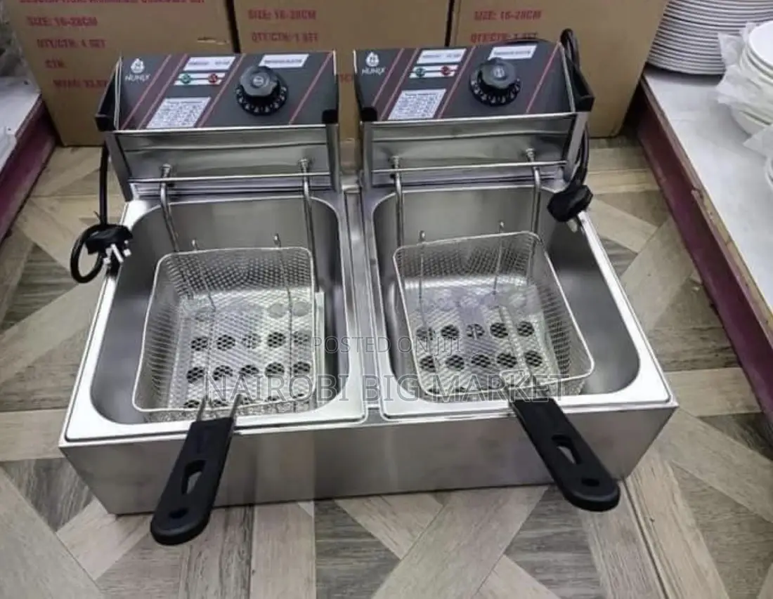 Nunix Macro Double Fryer Chips Fryer