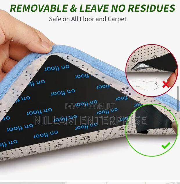 4pcs Set.Ruggies Rug Carpet,/Mat Grippers. - thumbnail 3