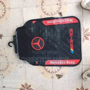 Mercedes Amg Branding 5pc Heavy Duty Rubber Waterproof Mats