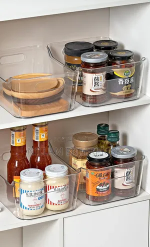 Acrylic Multipurpose Organizers Fridge/Cosmetic/Kitchen