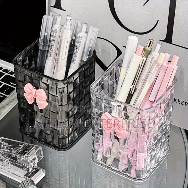 *Acrylic Makeup Brushes Storage /Desk Organizer - thumbnail 2