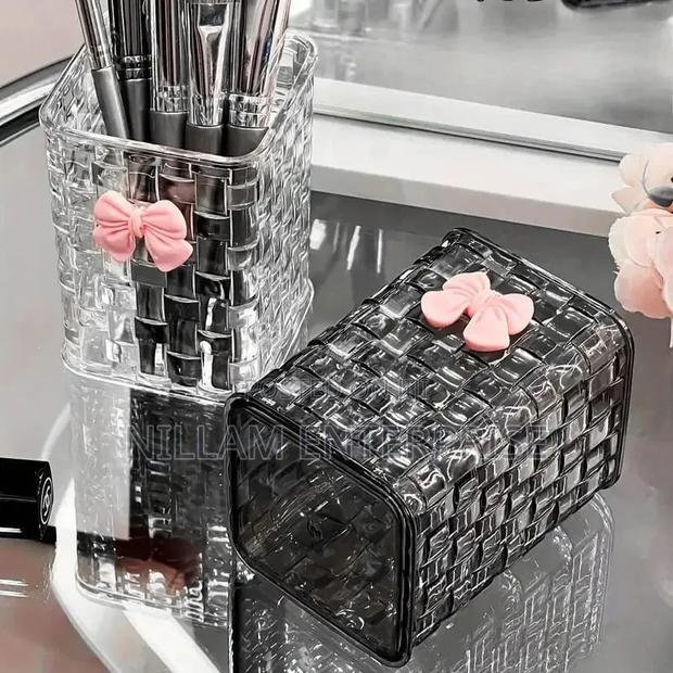 *Acrylic Makeup Brushes Storage /Desk Organizer - thumbnail 3