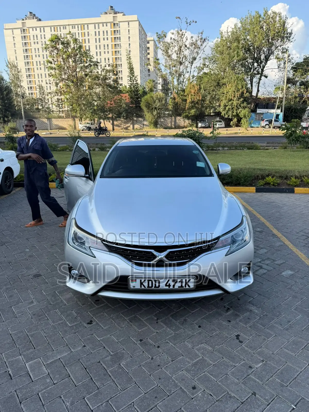 Toyota Mark X 2014 Silver