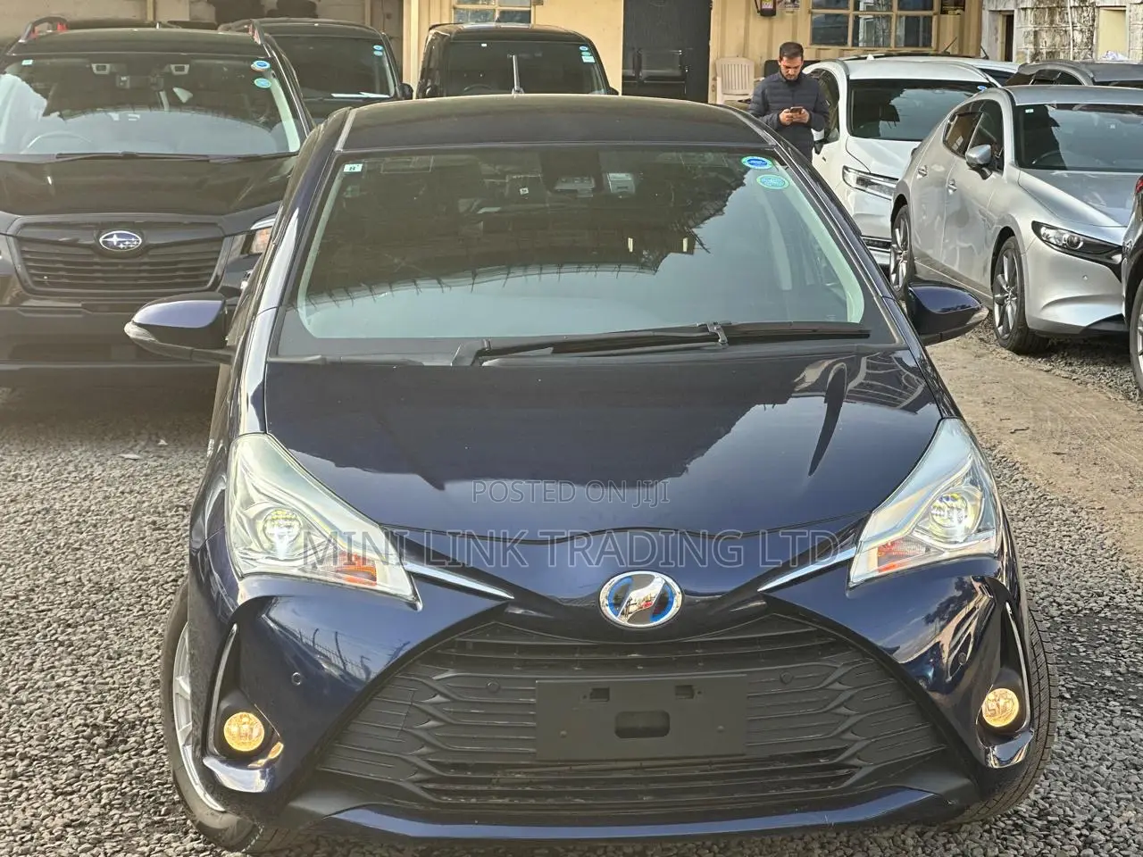 Toyota Vitz 1.5 FWD Hybrid 5dr 2019 Blue