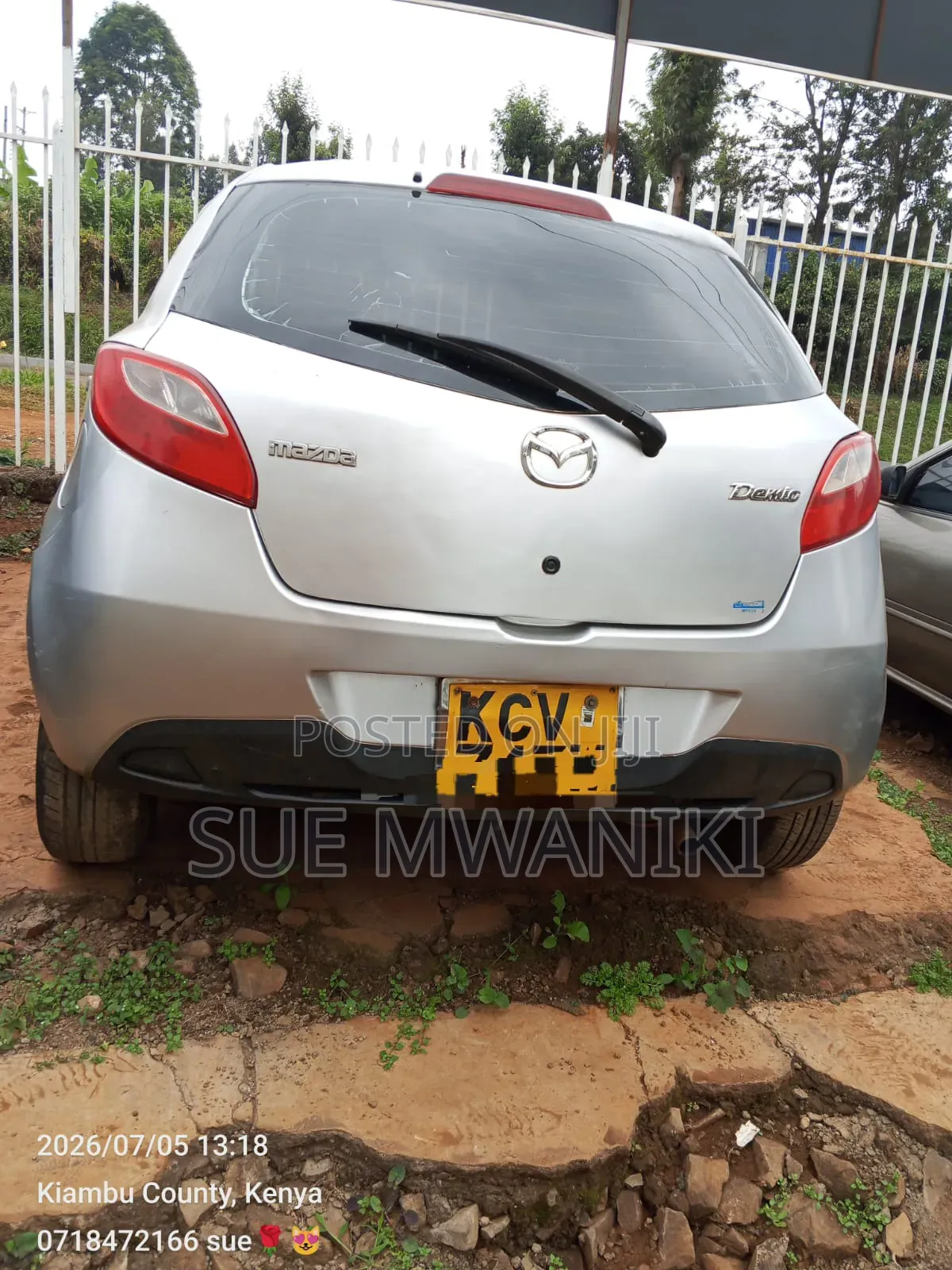 Mazda Demio 2013 Silver