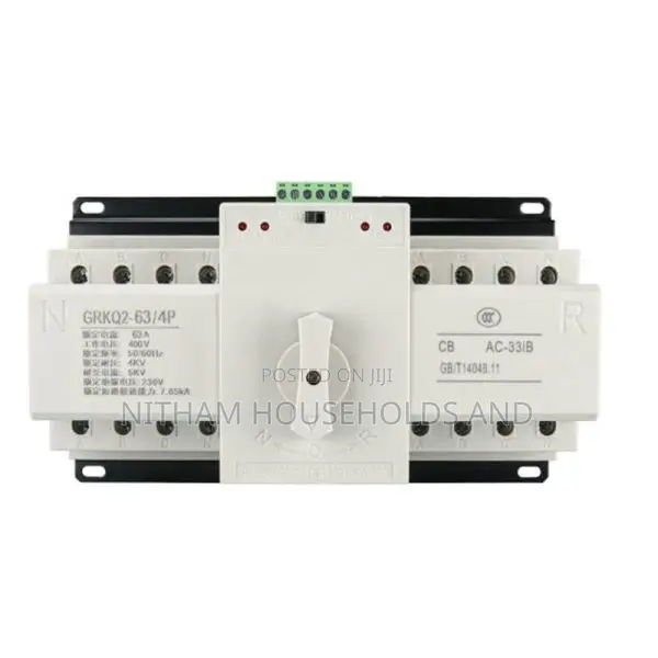 Automatic Changeover/Transfer Switch (Ats) 4p 125a, Three 3 Phase