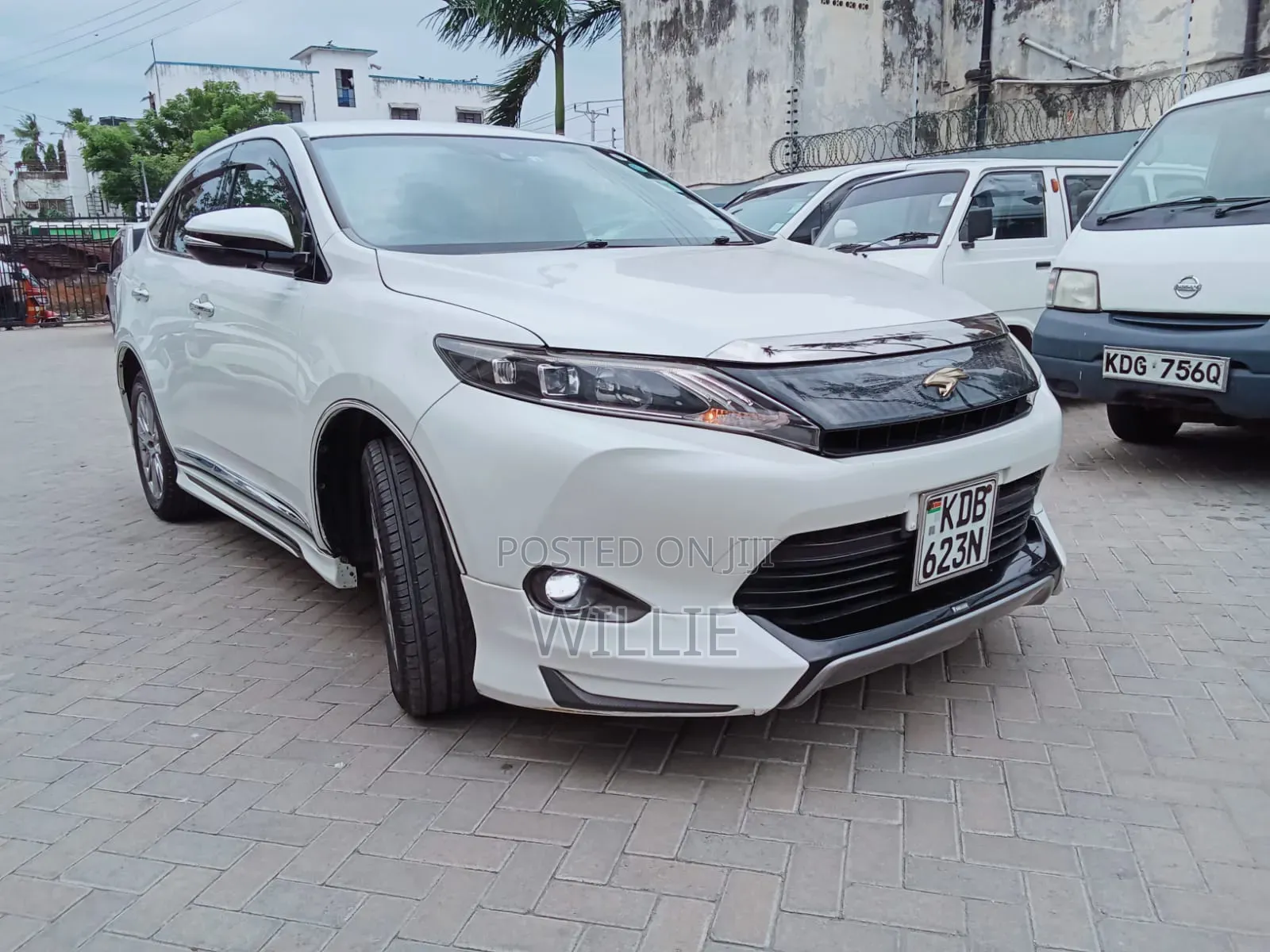 Toyota Harrier 2014 White