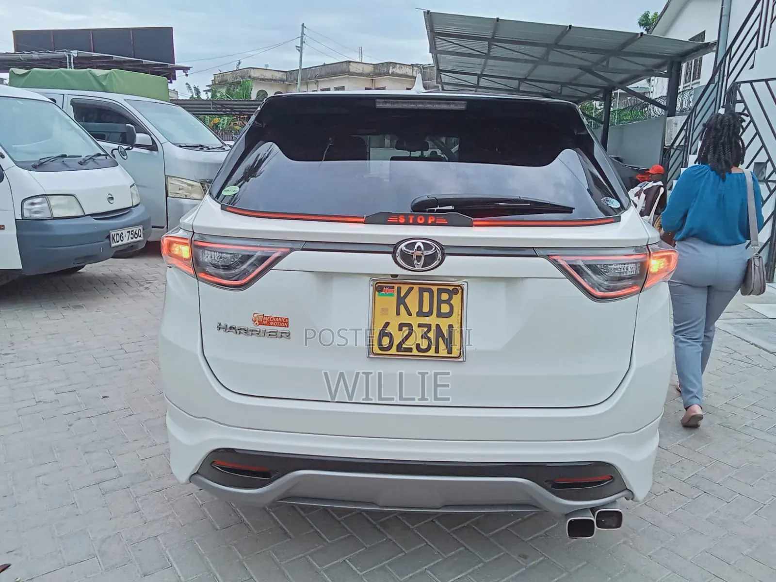 Toyota Harrier 2014 White