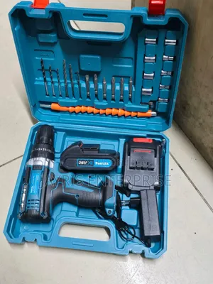 Makita 36v Cordless Drill With Accessories Has Hammer Function