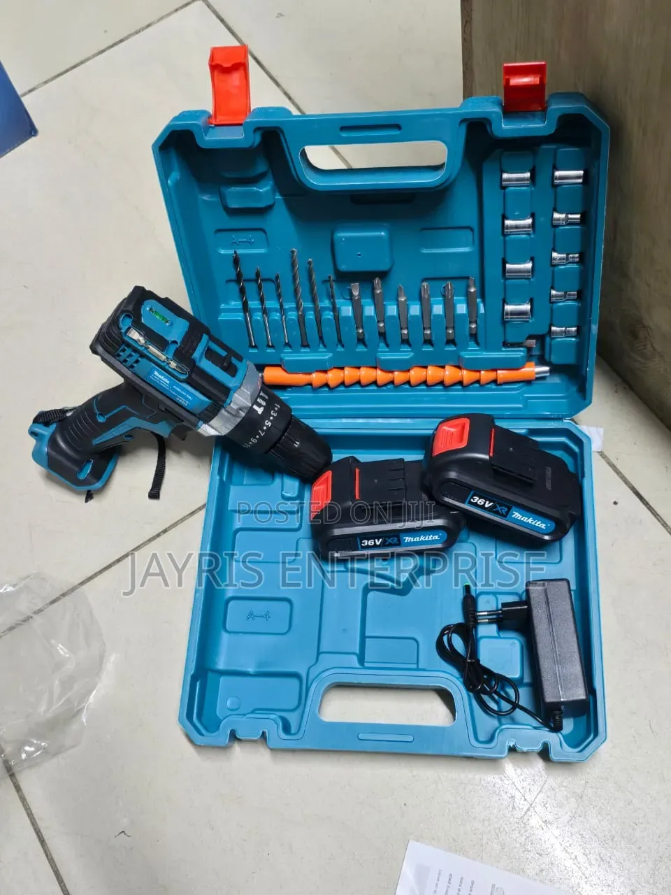 Makita 36v Cordless Drill With Accessories