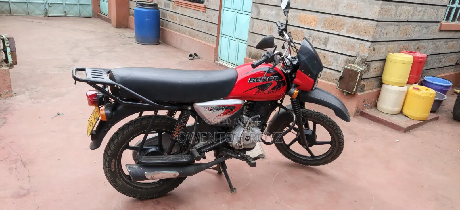Bajaj Boxer 2025 Red