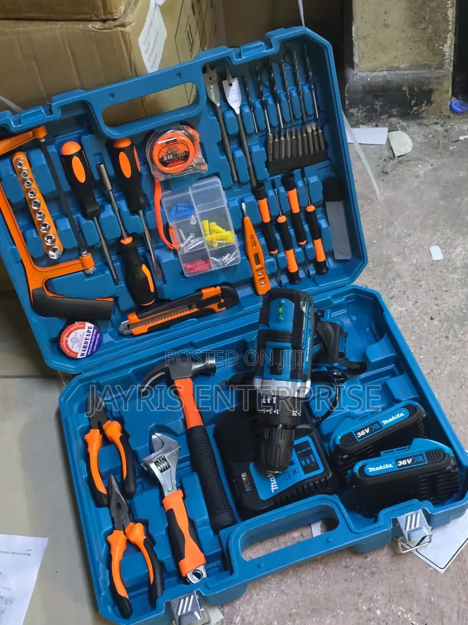 Makita 36v Cordlesset 108pcs Set Has Hammer Function