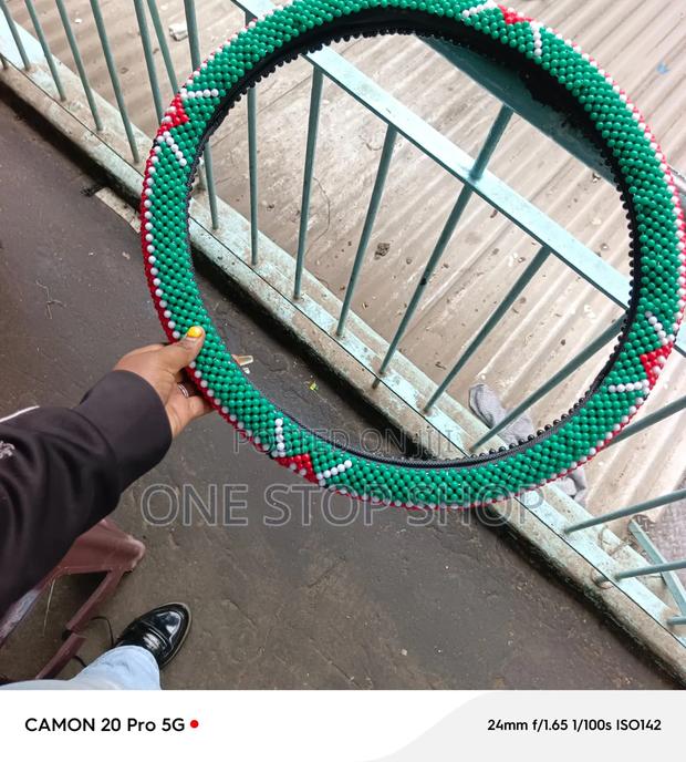 38/40/42/46cm Beaded Different Sizes Steering Wheel Cover