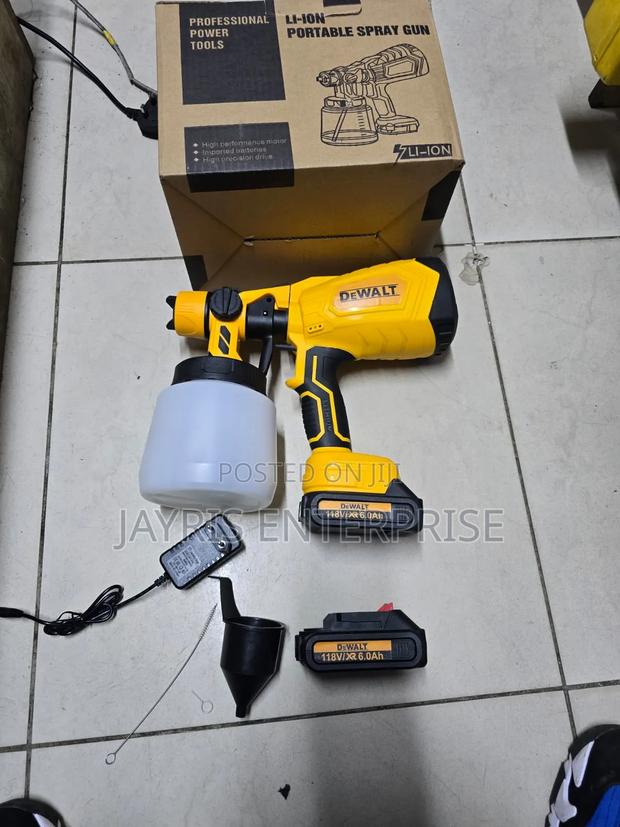Dewalt 48v Cordless Spray Gun 2 Batteries*