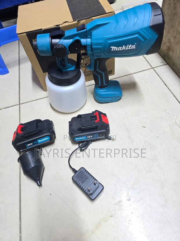 Makita Cordless Spray Gun 40v 2 Batteries
