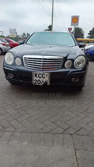 Mercedes-Benz E250 2008 Black