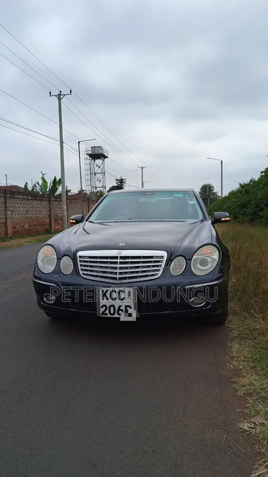 Mercedes-Benz E250 2008 Black