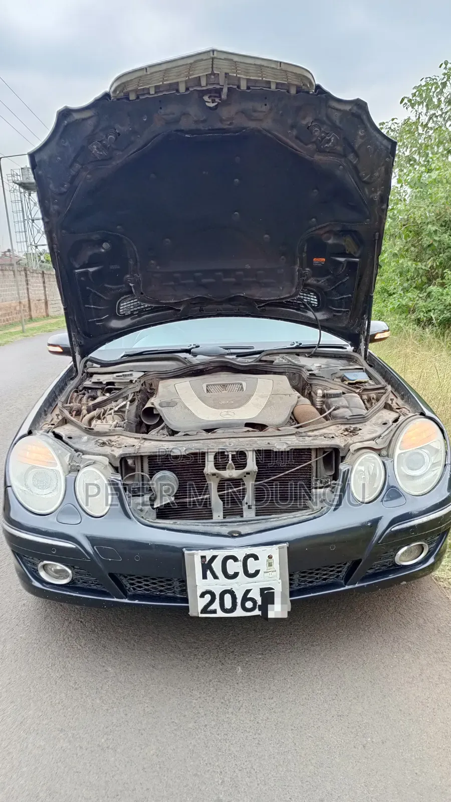 Mercedes-Benz E250 2008 Black